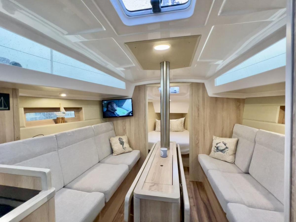 Hausboot Segelyacht Nui Burgtiefe auf Fehmarn Exterior foto