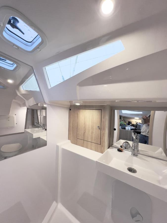 Hausboot Segelyacht Nui Burgtiefe auf Fehmarn Exterior foto